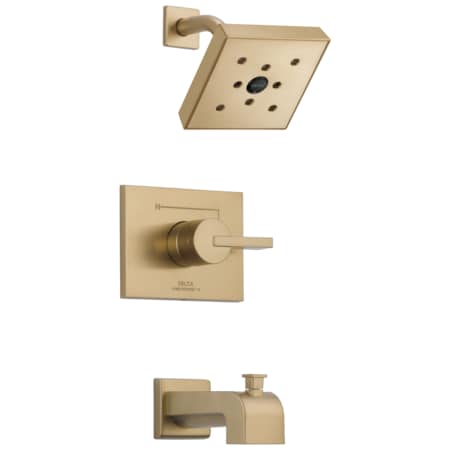 Delta Vero Monitor 14 Series H2Okinetic Tub & Shower Trim CB T14453-CZH2O